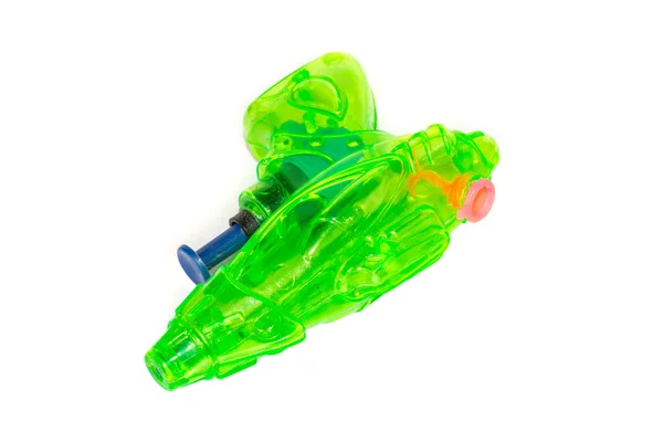 Groen water gun automatische waterpistool — Stockfoto