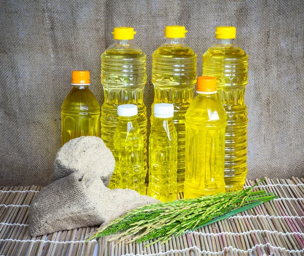 Oil bottle — Stock Photo, Image