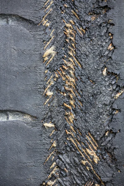 Textura de pneu de carro velho — Fotografia de Stock