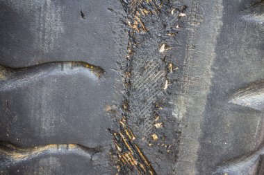 eski araba lastik doku