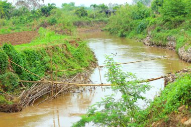 köy ve toprak bölümü. su erozyonu nedeniyle erozyon