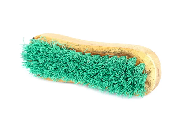 Wooden brush for cleaning clothes — Stock Photo, Image