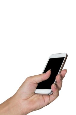 el mobil akıllı telefon tutarak