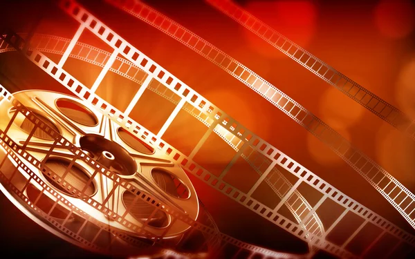 Cinema film reel — Stock Photo, Image