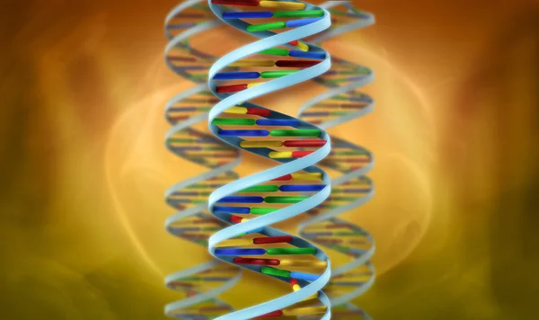 Abstrakt šroubovice DNA — Stock fotografie