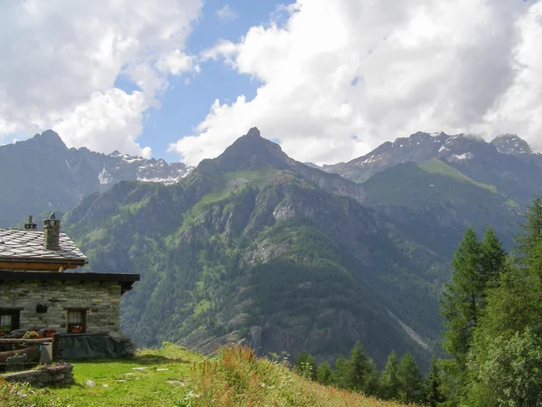 Vale Cervinia Aosta — Fotografia de Stock