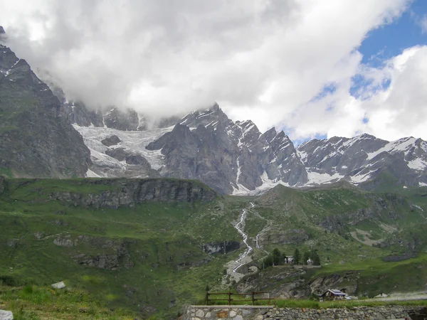 Lembah Cervinia Aosta — Stok Foto