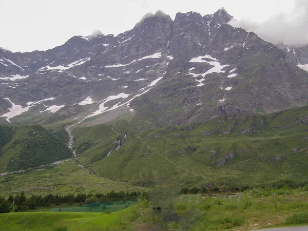 Lembah Cervinia Aosta — Stok Foto