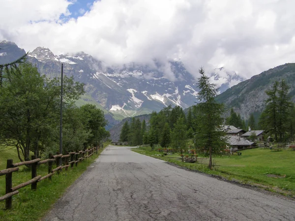 Vale Cervinia Aosta — Fotografia de Stock