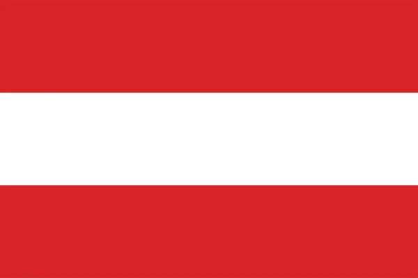 Bandiera nazionale Austria — Foto Stock