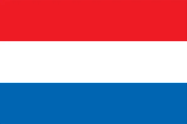 Nationale vlag van Nederland — Stockfoto