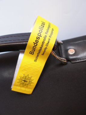 Güvenlik onay Bagaj