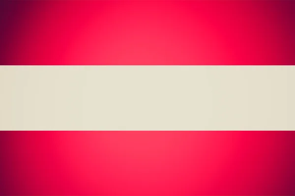 Retro look Bandera nacional de Austria — Foto de Stock