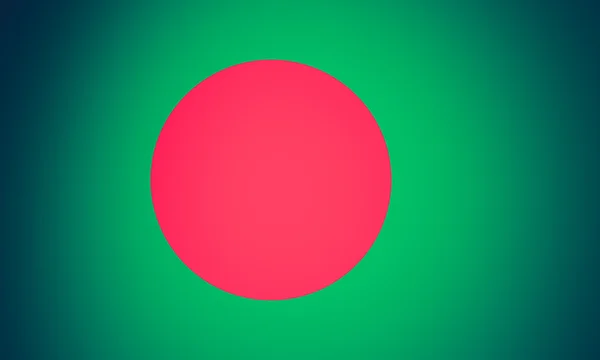 Retro look Bandera nacional de Bangladesh — Foto de Stock