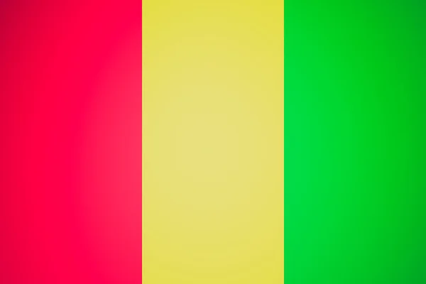 Retro look National flag of Guinea — Stock Photo, Image