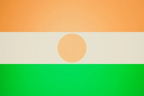 尼日尔的复古外观国旗 — 图库照片