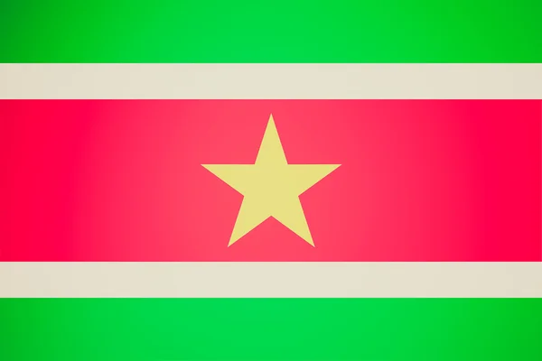 Retro-look nationale vlag van suriname — Stockfoto