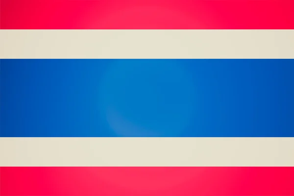 Retro look Bandera nacional de Tailandia — Foto de Stock