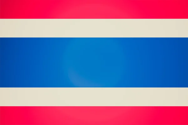 Retro lihat Bendera Nasional Thailand — Stok Foto