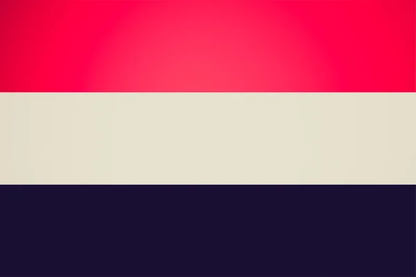 Retro-look nationella flagga Jemen — Stockfoto