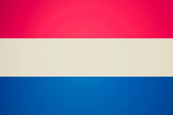 Retro-look nationale vlag van Nederland — Stockfoto