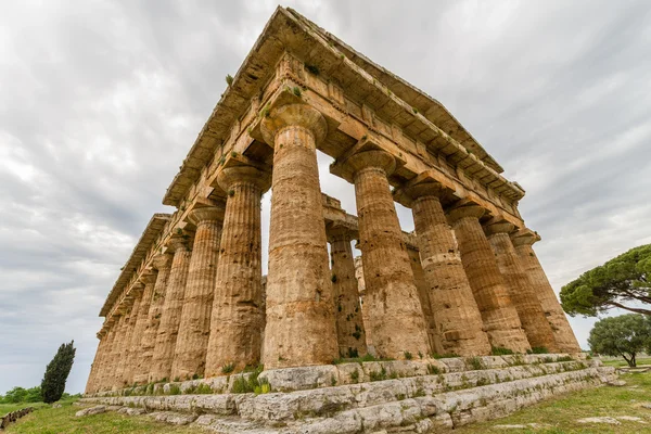 Paestum Neptuna świątynia — Zdjęcie stockowe