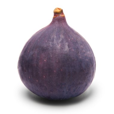 İncirler beyazda izole edilmiş