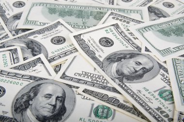 arka plan için yüz dolar faturaları