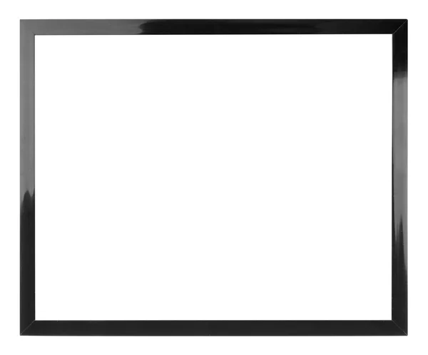 Isolated black picture frame — Stock Photo, Image