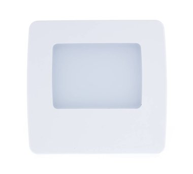 Sensör LED Işıklar Gece Işıkları Otomatik beyaz arkaplan izole