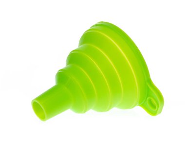 Silikon hunisi beyaz arkaplanda izole edildi