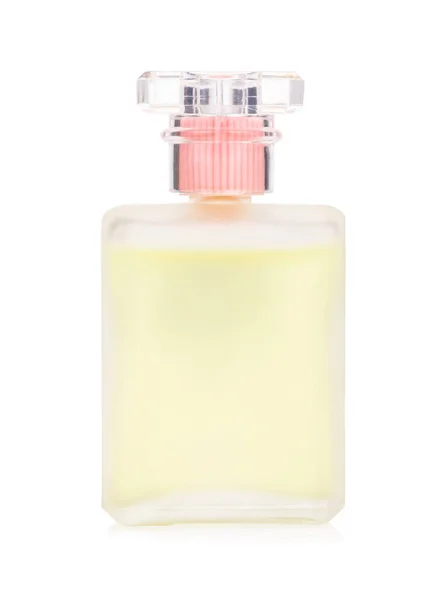 Bottiglia Profumo Isolato Sfondo Bianco — Foto Stock