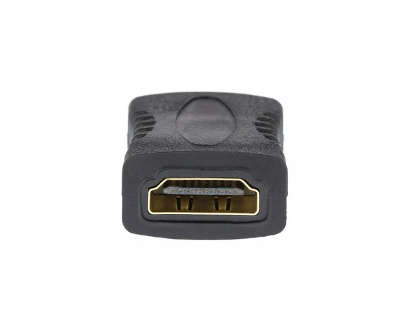 Converter Hdmi Isolated White Background — Stock Photo, Image