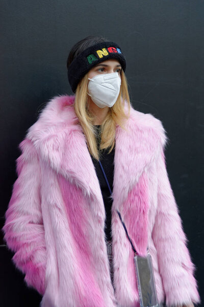 Clebrity Street Milan Fashion Week — Stock Photo, Image