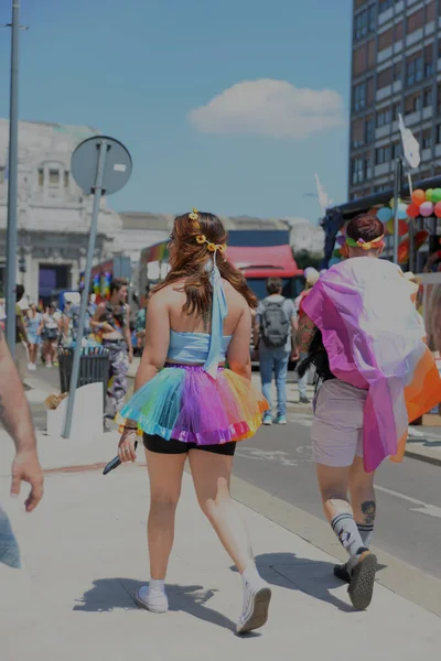 Milano Pride is first of all the manifestation of the pride of gay, lesbian, bisexual, transgender, asexual, intersex and queer people