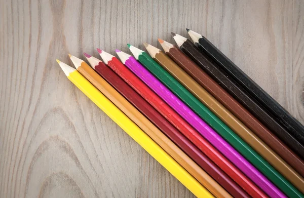 Couleurs de crayons — Photo