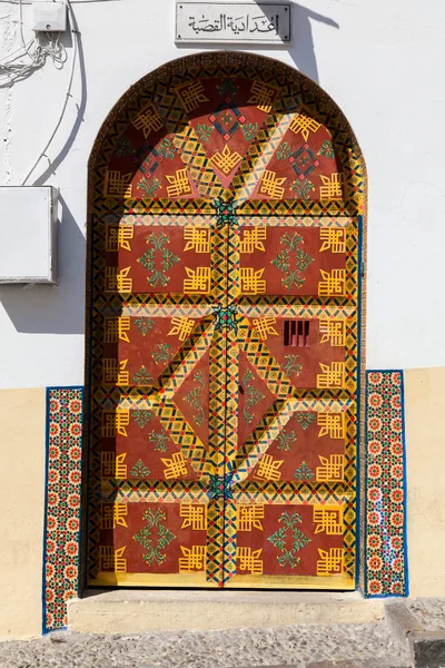 Gate in Tangier Morocco — Stock Photo, Image