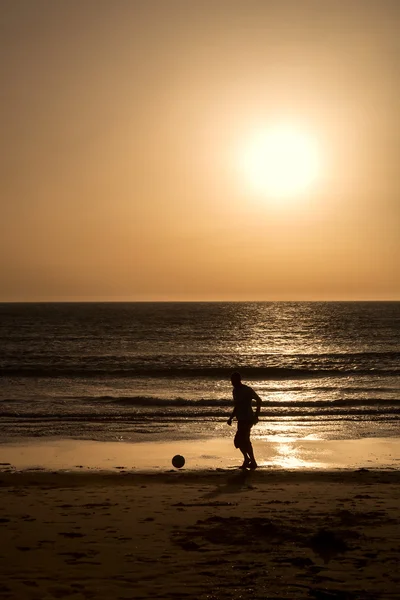 Puesta de sol mar — Foto de Stock