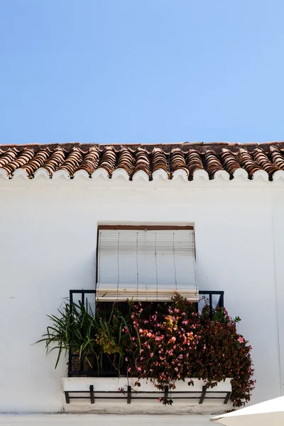 Andalusiska vita byar i Spanien — Stockfoto