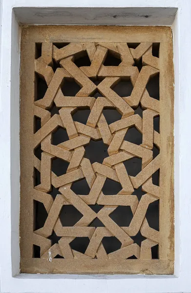 Arabische Architectuur Oude Medina Straten Deuren Ramen Details Tanger Marokko — Stockfoto