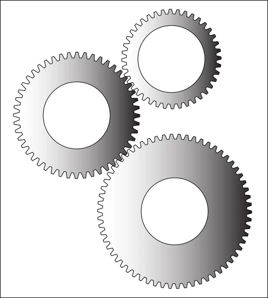 Engranajes — Archivo Imágenes Vectoriales
