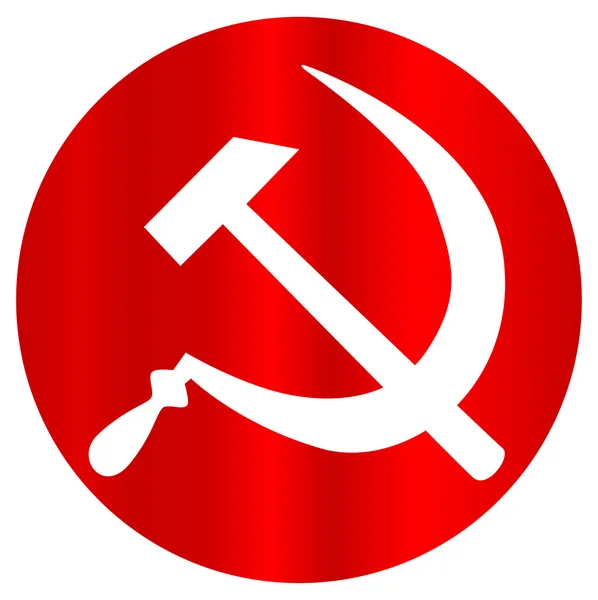 Russian Hammer and Sickle — Stock Vector