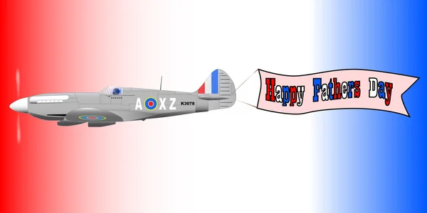 Spitfire Supermarine — Image vectorielle