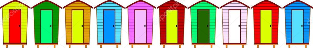 10 BEach Huts