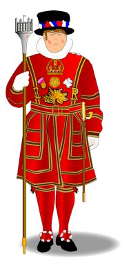 Beefeater clipart