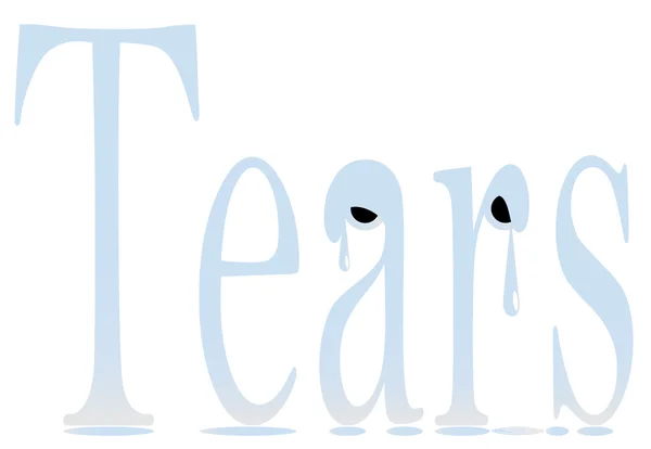 Tears — Stock Vector