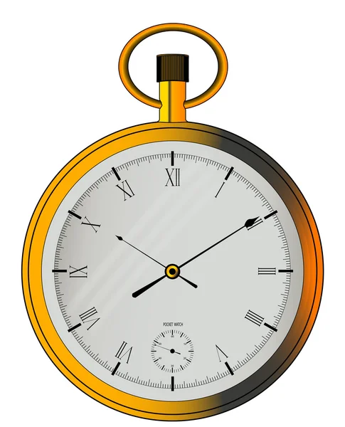 Pocket Watch — Stock Vector