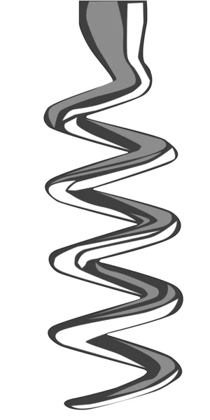 Tire-bouchon — Image vectorielle