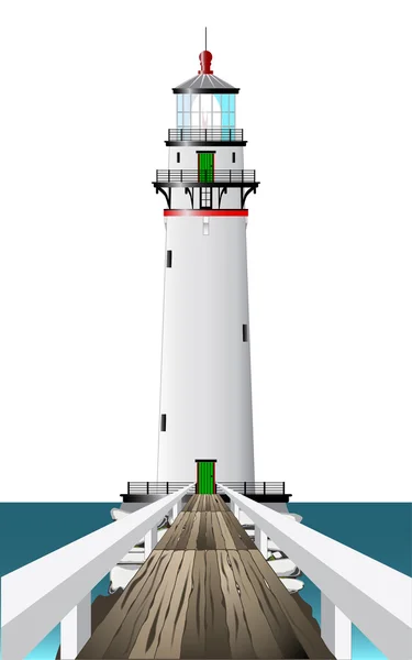 Phare — Image vectorielle