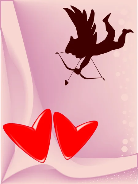 Cœurs d'amoureux — Image vectorielle